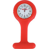 Szilikonos óra, piros