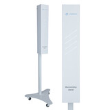 UNIZDRAV zárt germicid lámpa, gördíthető változat - fehér szín