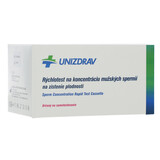 Férfi spermiumkoncentráció gyorsteszt a termékenység meghatározására.