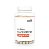 Magnézium + B6 Long Active GymBeam, 90 kapszula