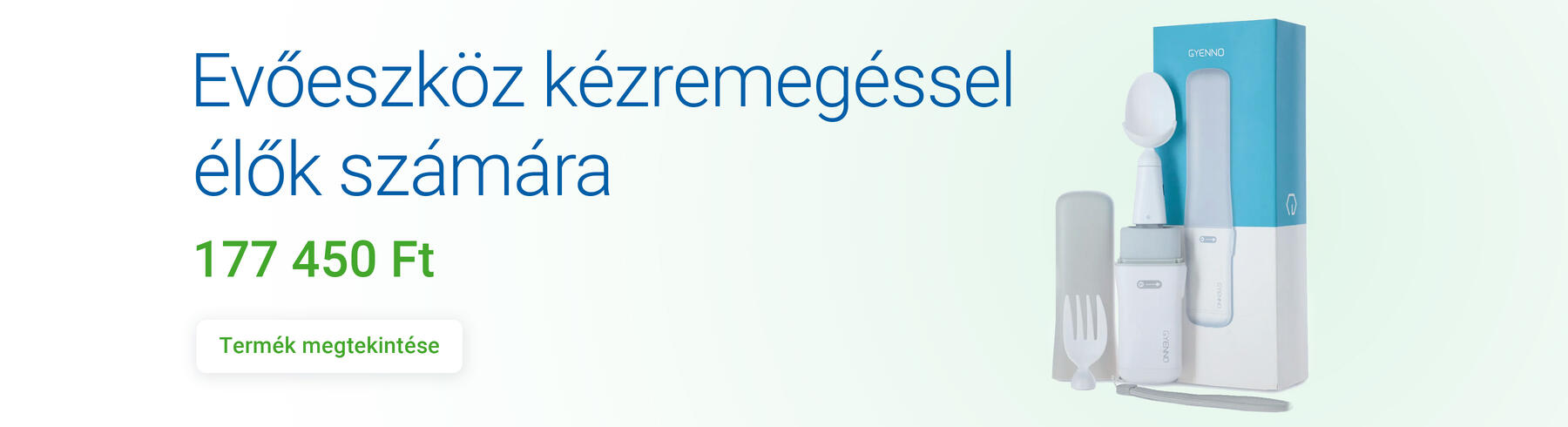 Evőeszköz kézremegéssel élők számára