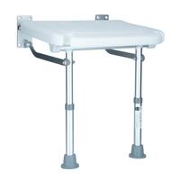 Lehajtható fali zuhanyülőke lábakkal