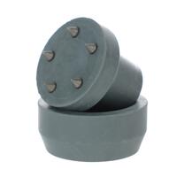 Csúszásgátló botvég gumi tüskékkel, 16 mm