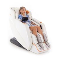Elektromos masszázsfotel Prestige 3D MASSAGER ionizátorral, fehér
