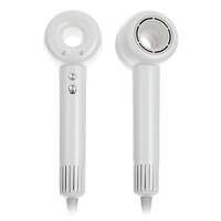 Hajszárító levegőionizátorral, fehér színben