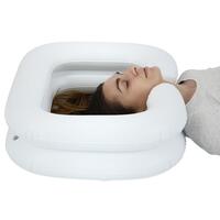 Felfújható hajmosó tál