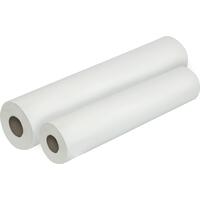 Papírlepedő műtőasztalra – fehér, 50 cm × 50 m