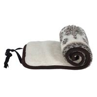 Báránybőr vesekötő