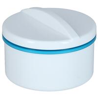 Műfogsor tartó és öblítő doboz