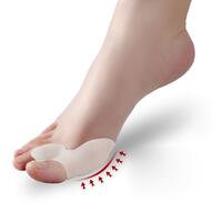 Gél bütyök védő, hallux valgus korrektor
