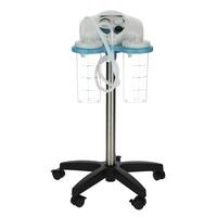 SUPER VEGA állványos váladékszívó lábkapcsolóval, 2 x 2 l tartály,