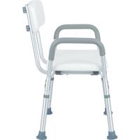 Zuhanyzó szék karfával