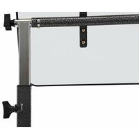 Ágyasztal dönthető asztallappal - fehéres szürke