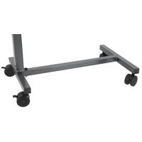 Ágyasztal dönthető asztallappal - fehéres szürke