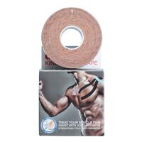 Kinezio szalag Ares 5 cm x 5 m, bézs