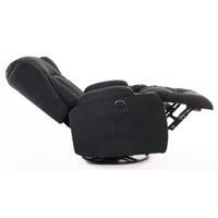 Relaxációs állítható fotel, szövet antracit