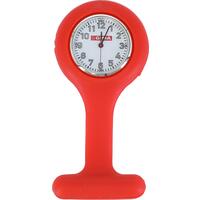 Szilikonos óra, piros