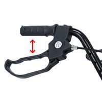 Könnyű szerkezetű rollátor UNIZDRAV, bordó