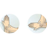 Akupresszúrás hányinger elleni karkötő gyerekeknek SEA BAND