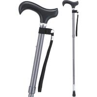 Összecsukható járóbot karpánttal (82 - 94 cm)