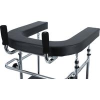 Kerekes járókeret támasztófelülettel és üléssel