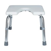 Tusoló szék higiéniai nyílással UNIZDRAV