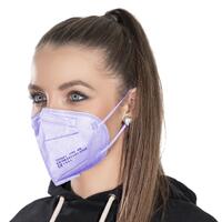 FFP2 szájmaszk, rózsaszín, lila