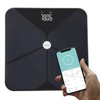 SMART mérleg 13 testparaméter diagnosztikával + Bluetooth és mobil alkalmazás