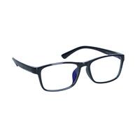 UNIZDRAV Kékfény szűrő szemüveg + szemüveg tartó tok, fekete - unisex