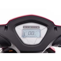 CHAMPION elektromos háromkerekű scooter -  1000 W-os motor, bordó