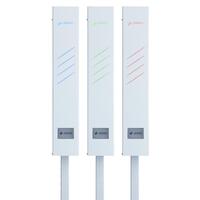 UNIZDRAV zárt germicidlámpa kijelzővel, gördíthető - fehér változat