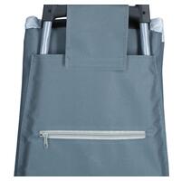 Bevásárló táska kerekekkel, kék