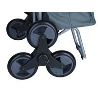 Bevásárló táska kerekekkel, kék