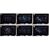 LUX 4D MASSAGER elektromos masszázsfotel, kék-arany