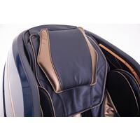 LUX 4D MASSAGER elektromos masszázsfotel, kék-arany