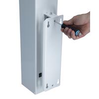 Zárt, falra szerelhető Germicid lámpa UNIZDRAV - fehér változat