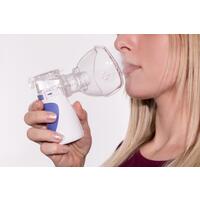 Hordozható inhalátor porlasztó funkcióval