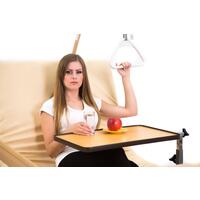 Ágyasztal dönthető asztallappal