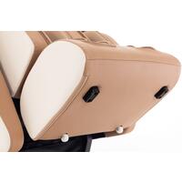 RelaxPro 3D MASSAGER elektromos masszázsfotel, fehér-barna
