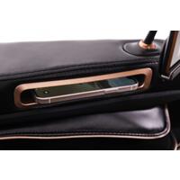 LUX 4D MASSAGER elektromos masszázsfotel, fekete-arany