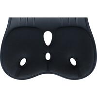 Curble Chair Wider ergonomikus ülőke háttámlával a helyes testtartás érdekében, fekete