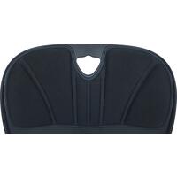 Curble Chair Wider ergonomikus ülőke háttámlával a helyes testtartás érdekében, fekete