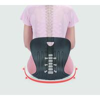 Curble Chair Wider ergonomikus ülőke háttámlával a helyes testtartás érdekében, fekete