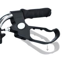 Könnyű szerkezetű rollátor, bordó