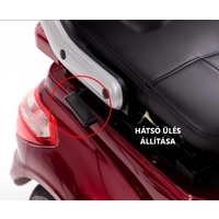 CHAMPION DUO elektromos háromkerekű kétszemélyes scooter időseknek és mozgáskorlátozottaknak -  1000W-os motor