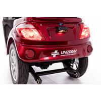 CHAMPION DUO elektromos háromkerekű kétszemélyes scooter időseknek és mozgáskorlátozottaknak -  1000W-os motor