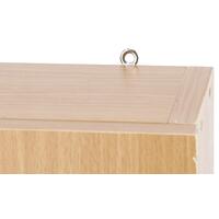 Falra szerelhető fából készült elsősegélydoboz-TÖLTET NÉLKÜL