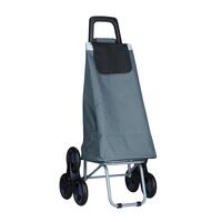 Bevásárló táska kerekekkel, szürke