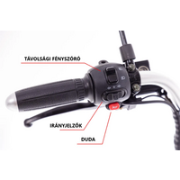 Elektromos CHOPPER UNIZDRAV háromkerekű - erős 2000 W-os motor