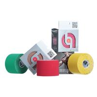 Kinezio szalag Ares 5 cm x 5 m, fekete